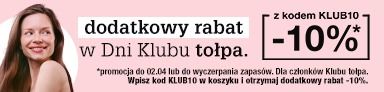 dodatkowy rabat w dni Klubu tołpa.