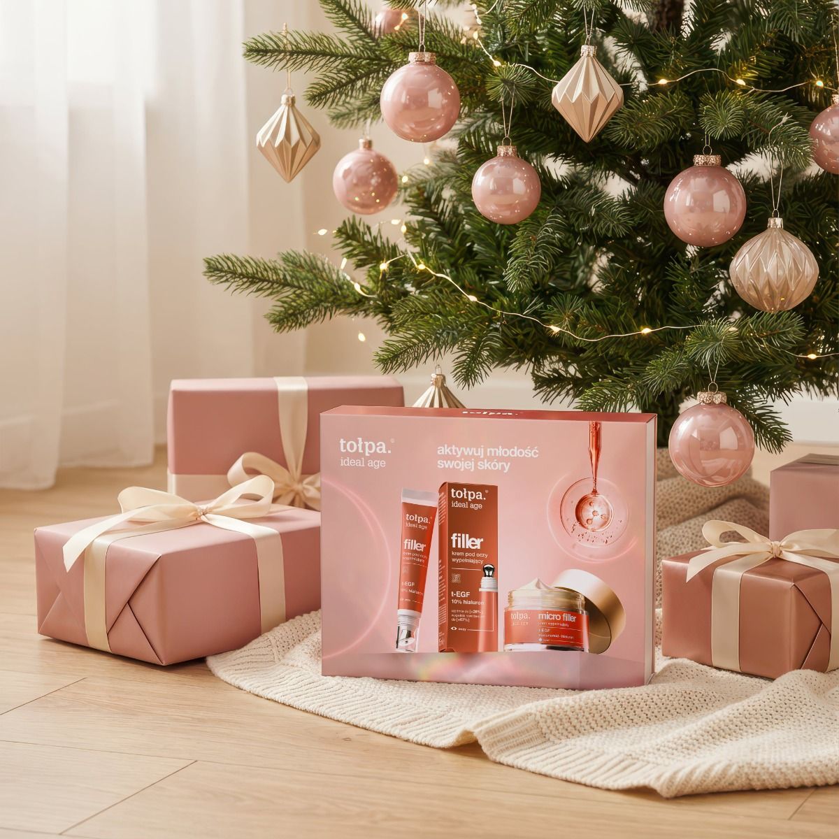 prezenty pod choinką z zestawem tołpa ideal age