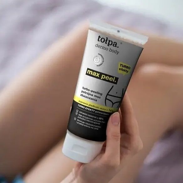 turbo-peeling potrójna moc złuszczania tołpa.® dermo body max peel - zdjęcie
