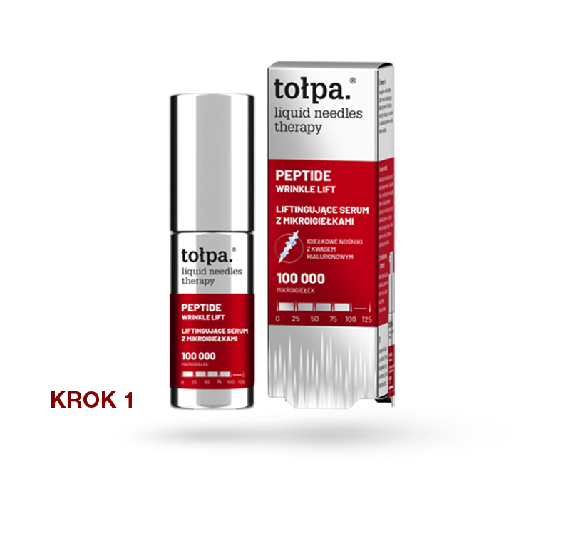 krok 1 terapia liftingująca: liftingujące serum z mikroigiełkami krok 1 terapia liftingująca: liftingujące serum z mikroigiełkami