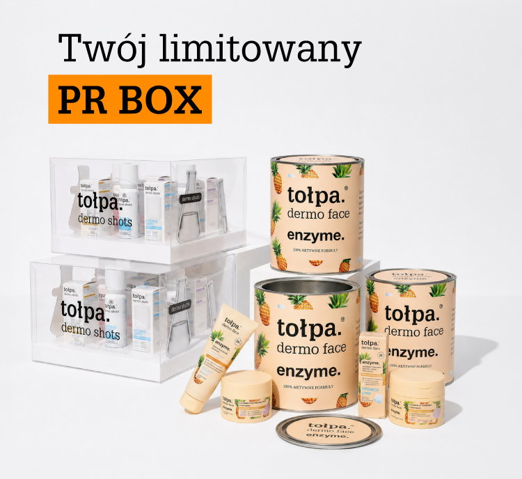 baner główny twój limitowny PR Box tołpa dermo shots i dermo face enzyme