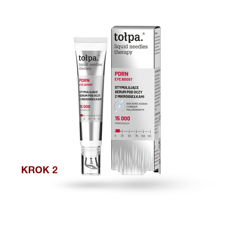 krok 2 terapia liftingująca: stymulujące serum pod oczy z mikroigiełkami krok 2 terapia liftingująca: stymulujące serum pod oczy z mikroigiełkami