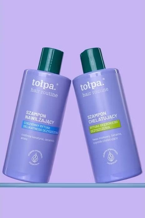 Jak zregenerować zniszczone włosy po zimie? Zacznij od oczyszczania za pomocą szamponu do włosów tołpa.® hair routine.